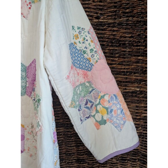 NWT Vintage Farewell Frances Quilted Coat Small Cottagecore Quilt Handmade - Picture 8 of 12